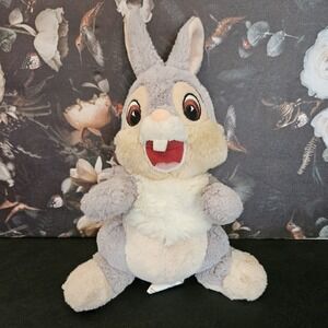 Disney Parks Thumper Plush Stuffed Animal 10" – Bambi Bunny Rabbit – Soft Cuddly